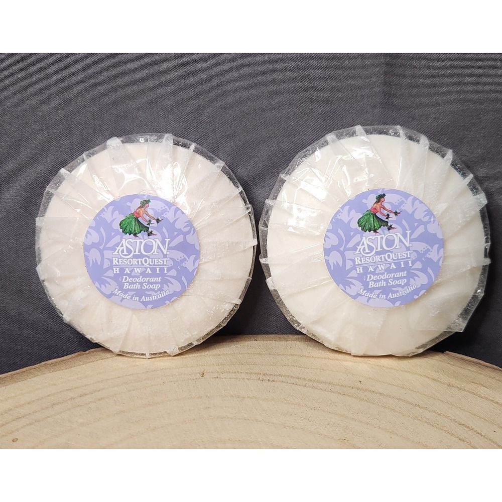 Vintage Unused Hotel Soap Bar From the Aston Resort Quest Hawaii~Bath Soap
